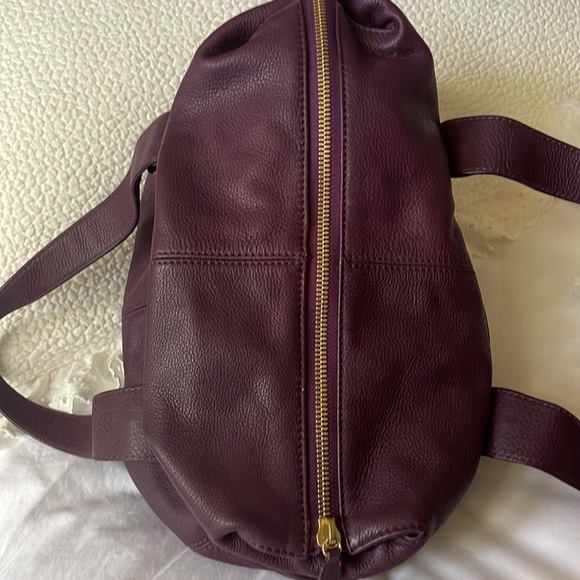 Michael kors pebbled leather purple hobo bag as new - Picture 7 of 9